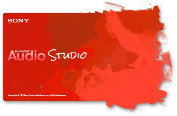 Скрин Sony Sound Forge Audio Studio 10.0 Build 245 Final Rus 2013