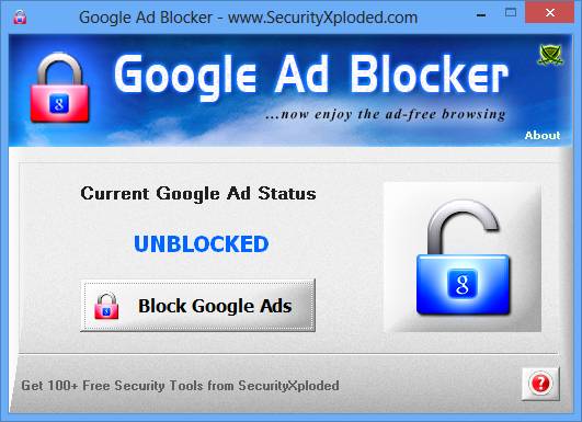 Скрин Google Ad Blocker v2.5