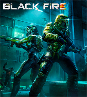 Картинка материала Black Fire