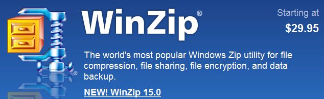 Скрин WinZip Pro 15.0 Build 9302 + Portable WinZip Pro 15.0