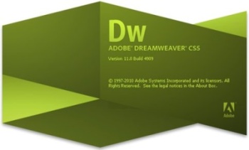 Скрин Adobe Dreamweaver CS5 v11 ( 2010 )