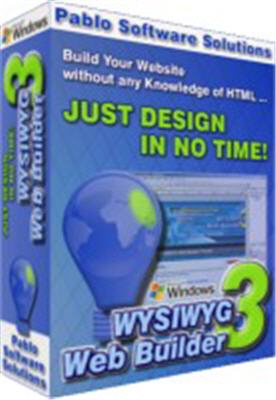 Скрин WYSIWYG Web Builder 3.2.0 RUS