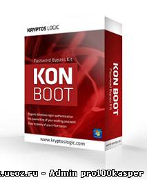Скрин Konboot - программа для восстановления пароля от Windows